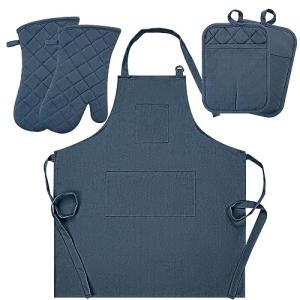 Harry Potter Cooking Apron and Oven Mitt Set