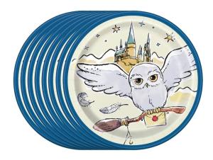 Harry Potter Party Supplies: Plates & Stickers Bundle
