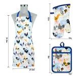 Harry Potter Oven Mitts and Apron Set