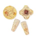 Silver Buffalo Harry Potter Mischief Managed Partyware Set