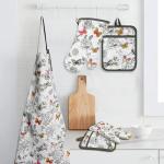 Harry Potter Oven Mitts and Potholders Set