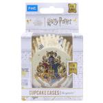 Hogwarts Foil-Lined Cupcake Cases - 30 Pack