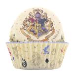 Hogwarts Foil-Lined Cupcake Cases - 30 Pack