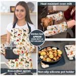 Harry Potter Cooking Set: Oven Mitts, Apron & Potholders