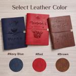Personalized Leather Recipe Book for Harry Potter Fans