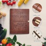 Personalized Leather Recipe Book for Harry Potter Fans