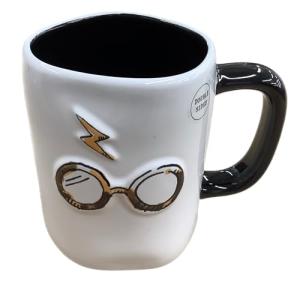 Rae Dunn Harry Potter Mug with Glasses & Bolt