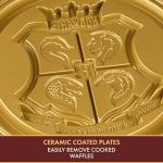 Harry Potter Hogwarts Crest Round Waffle Maker