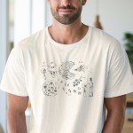 Italian Pizza Ingredients T-Shirt