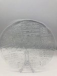 Charming 12" Glass Pizza Serving Plate