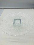 Charming 12" Glass Pizza Serving Plate