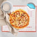 4-Pack Stackable Silicone Pizza Dough Containers