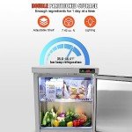 28" Commercial Salad Prep Table Refrigerator
