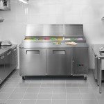 Wilprep 70" Commercial Stainless Steel Pizza Prep Table