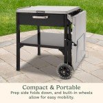 Stainless Steel Folding Table and Grill Stand