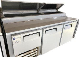 72" Refrigerated Pizza Prep Table - Great Value
