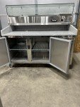 Italian Marble Top Pizza Prep Table 60”