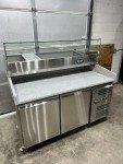 Italian Marble Top Pizza Prep Table 60”