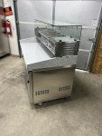 Italian Marble Top Pizza Prep Table 60”