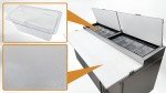 71" Refrigerated Pizza Prep Table with 8 Pans