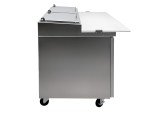 71" Refrigerated Pizza Prep Table with 8 Pans