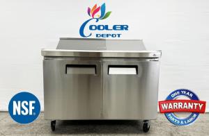 48" Pizza & Salad Prep Table Cooler