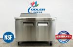 48" Pizza & Salad Prep Table Cooler