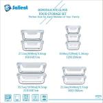 18-Piece Glass Food Storage Set with Lids