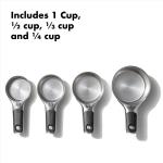 OXO Good Grips 4-Piece Stainless Steel Measuring Cups