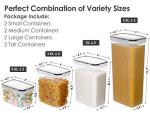 CHEFSTORY 8-Piece Airtight Food Storage Set