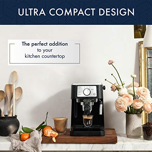 De'Longhi Espresso & Cappuccino Maker, 15 Bar Pressure
