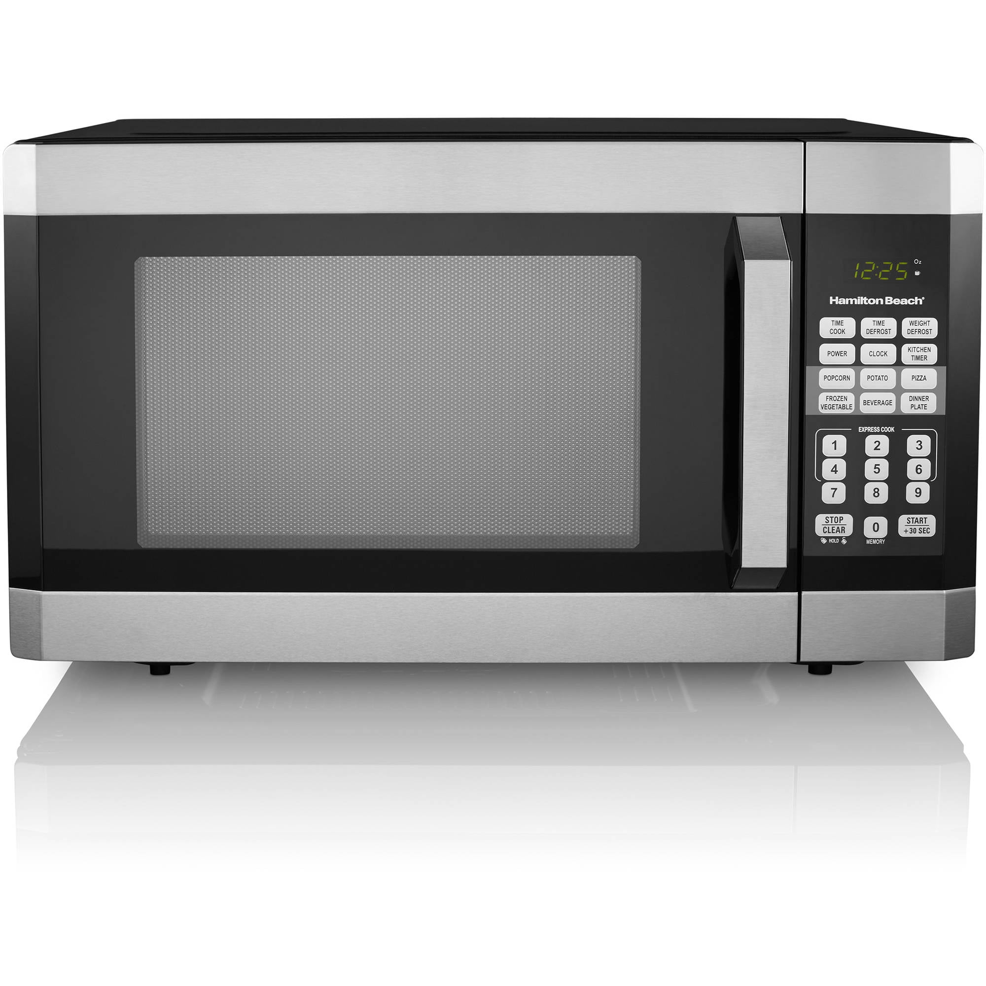 Hamilton Beach 1.6 cu ft Stainless Steel Microwave