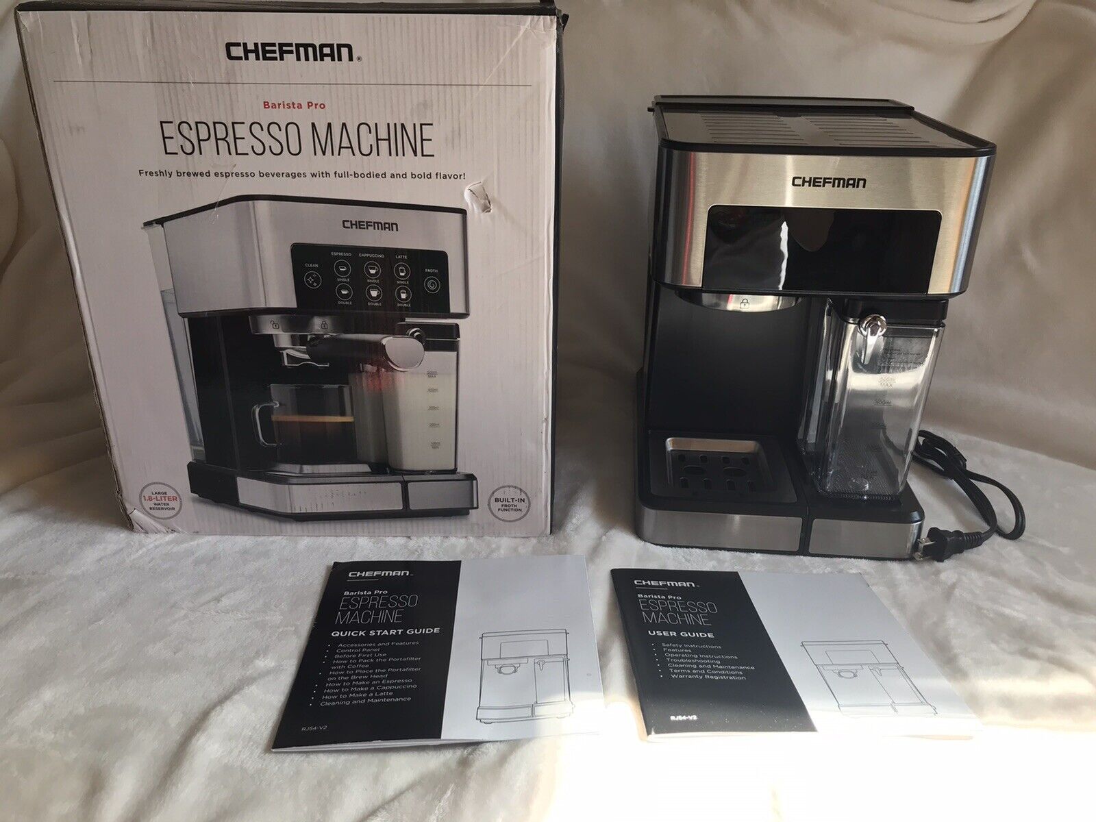 Barista Pro Espresso Machine for Cappuccinos & Lattes