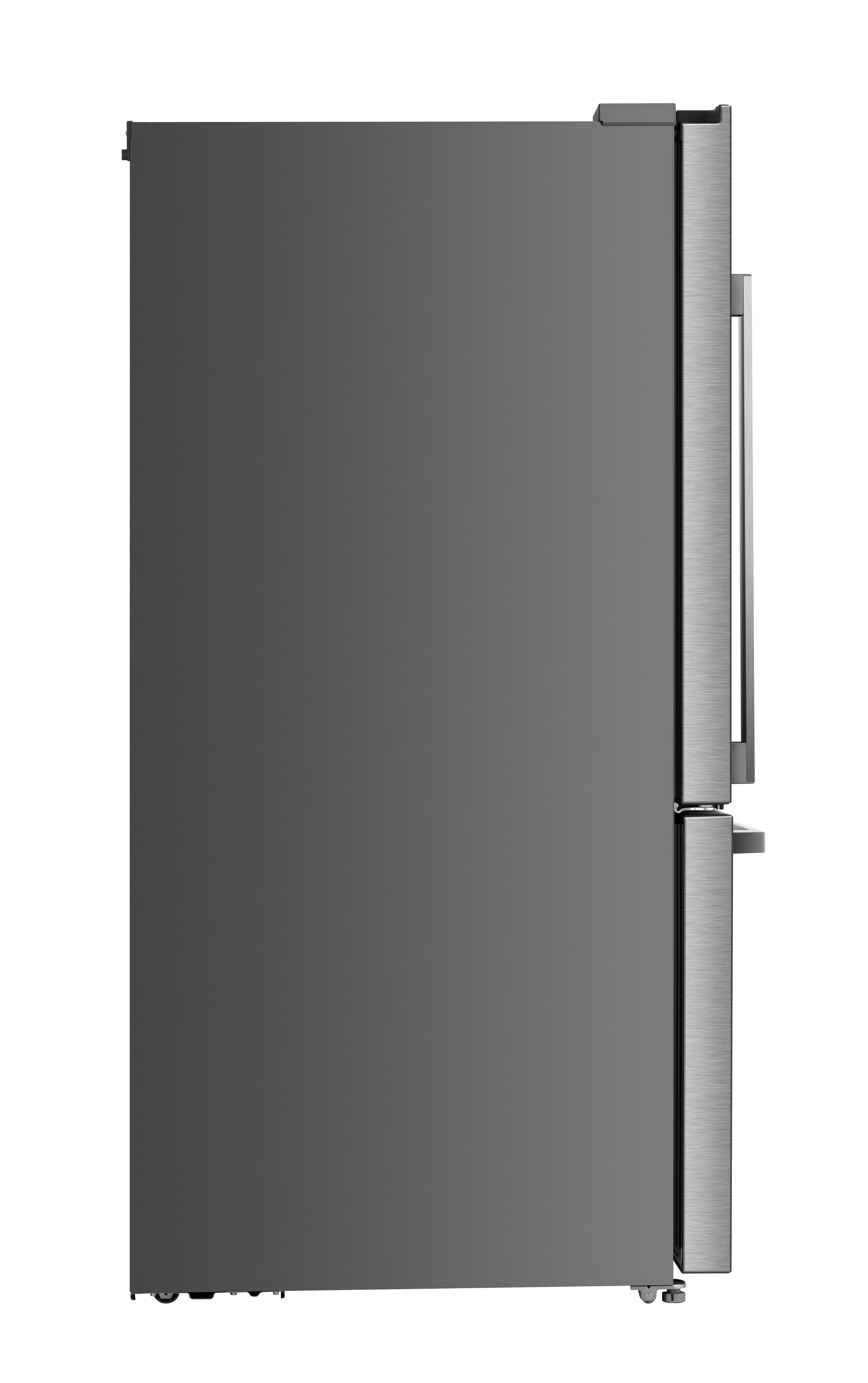 Mora 21 Cu ft Silver French Door Refrigerator