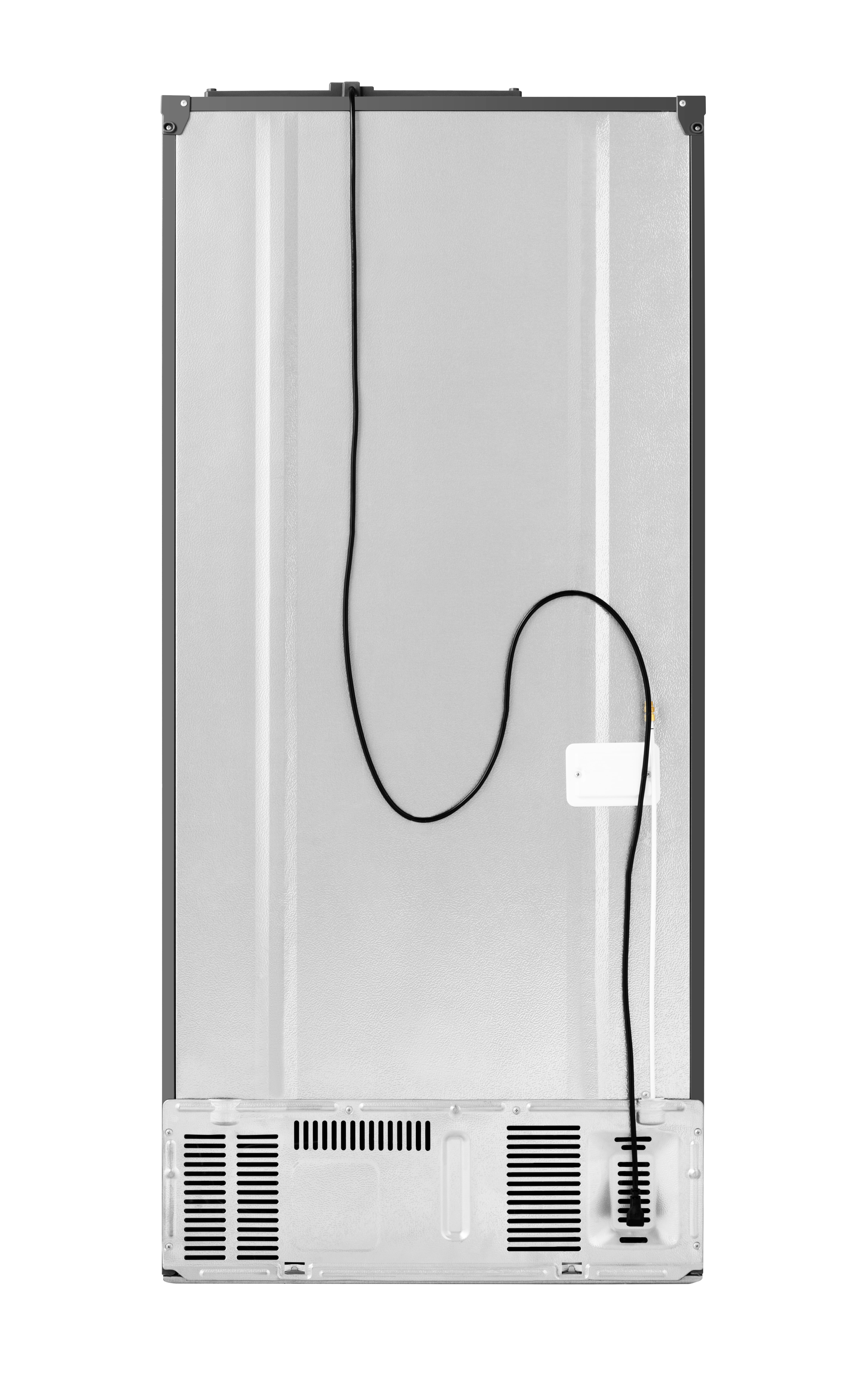 Mora 21 Cu ft Silver French Door Refrigerator