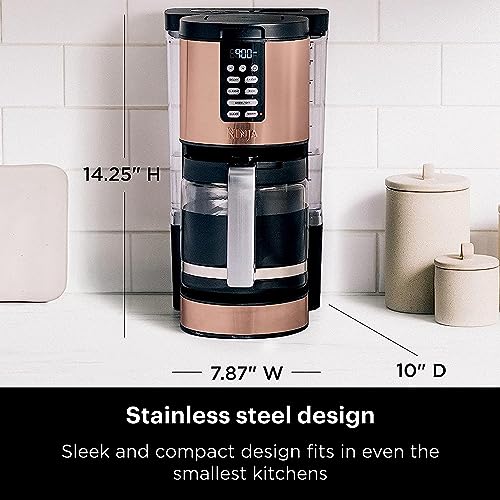 Ninja XL Programmable Coffee Maker with Timer, Copper