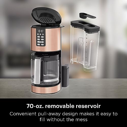 Ninja XL Programmable Coffee Maker with Timer, Copper