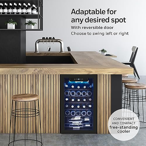 Honeywell H34WCB Black Wine Cooler