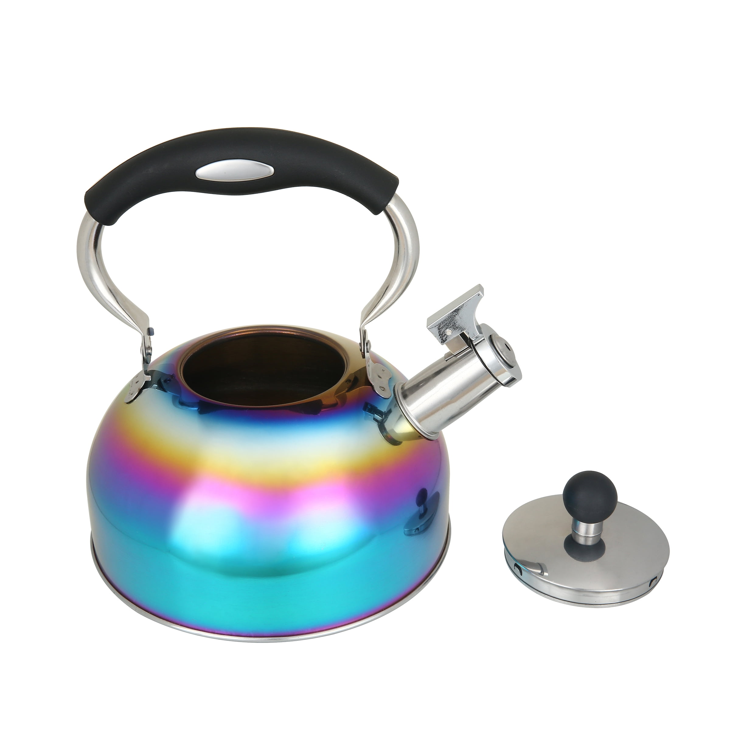 Rainbow Stainless Steel 2.5 Liter Tea Kettle