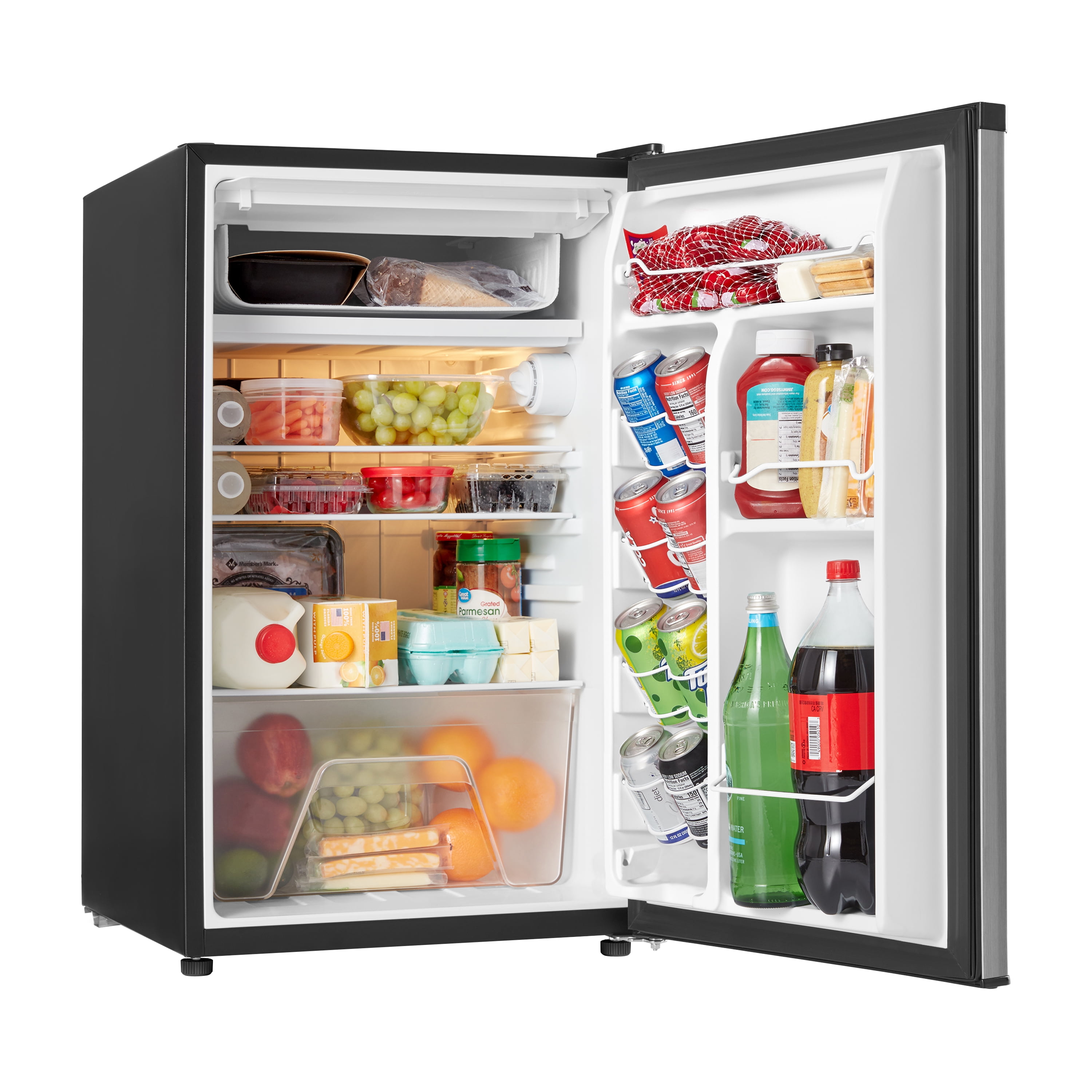 Galanz 4.3 Cu Ft Stainless Steel Mini Fridge