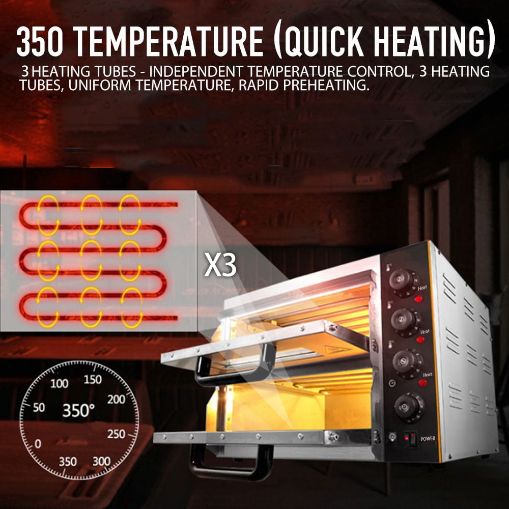 40L Pizza Toaster Oven with Timing System