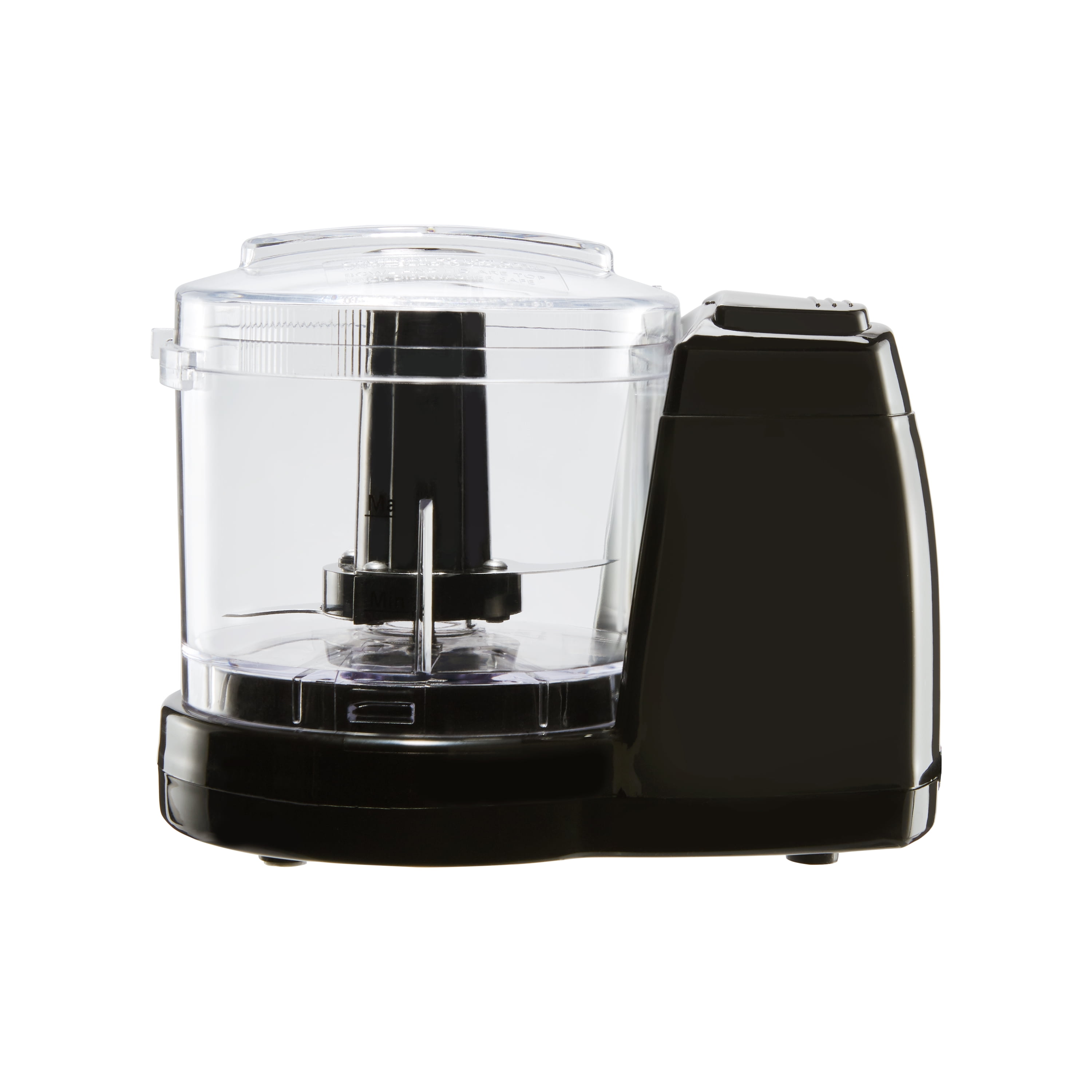 Mainstays 1.5 Cup, One-Touch Pulse , Mini Food Chopper, Black