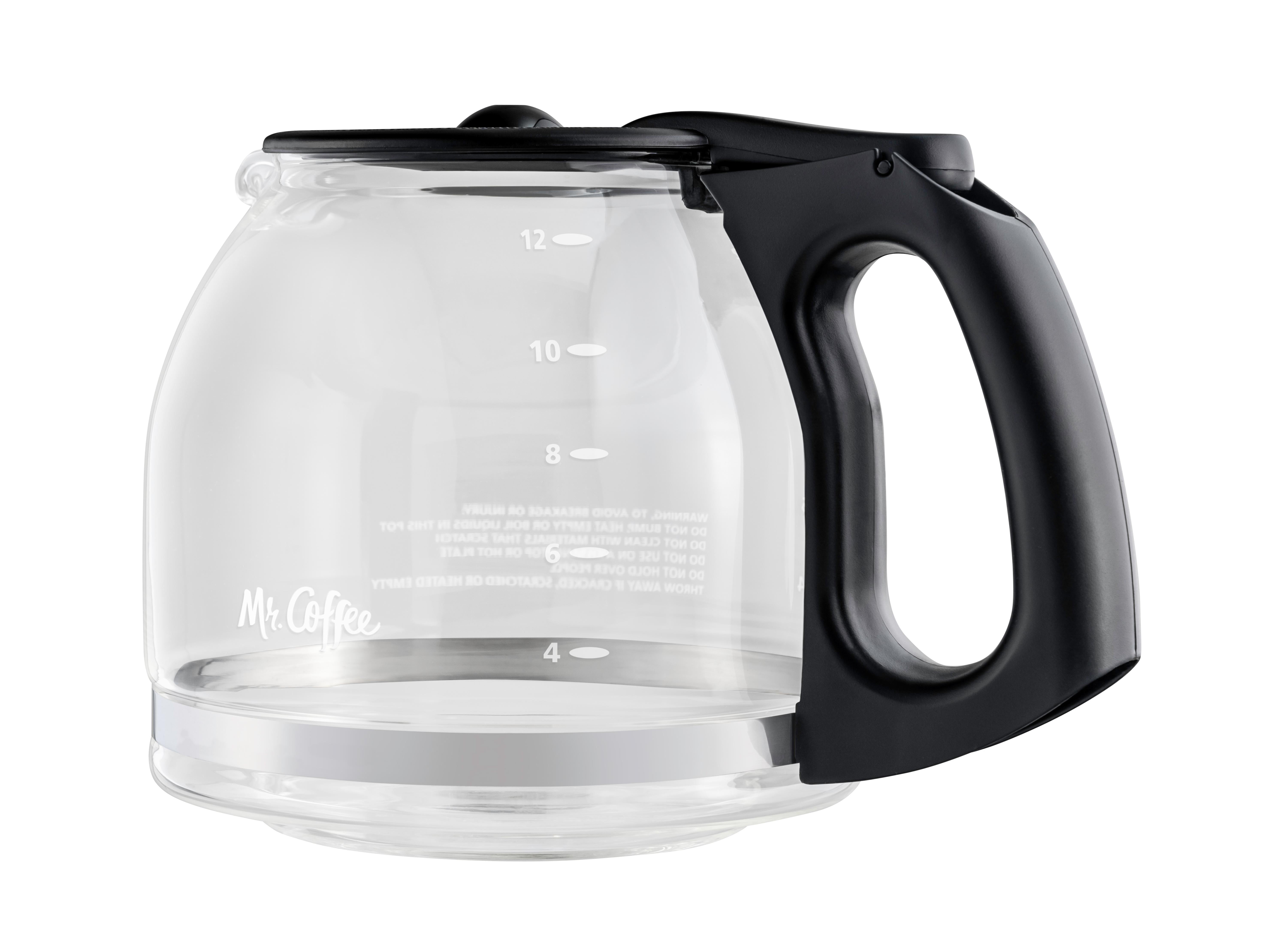Mr. Coffee 12-Cup Programmable Coffeemaker, Rapid Brew, Red