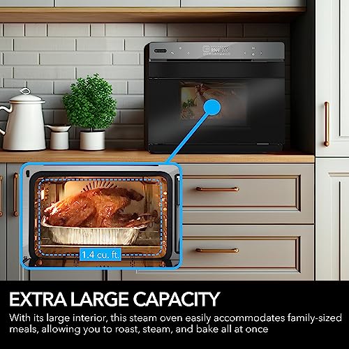 Whynter Grande Convection Steam Oven - Black Steel