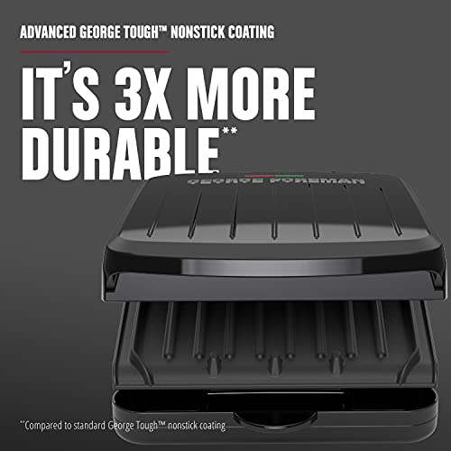 2-Serving George Foreman Electric Grill & Panini Press