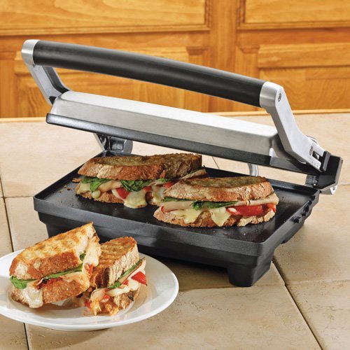 Breville BSG520XL Panini Duo, Stainless-Steel, 1500 W, Silver