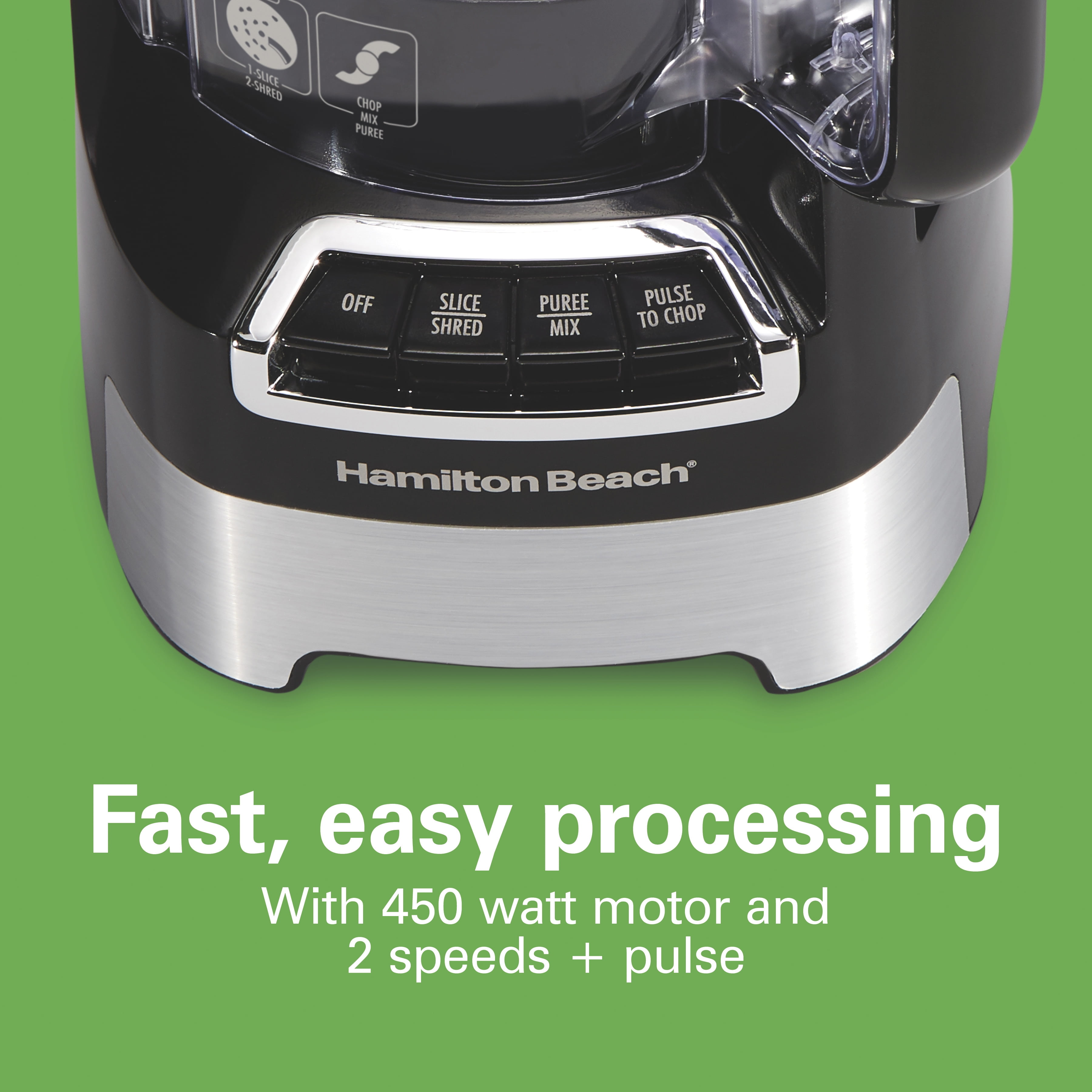 Hamilton Beach Stack & Snap 10 Cup Food Processor, Model 70723