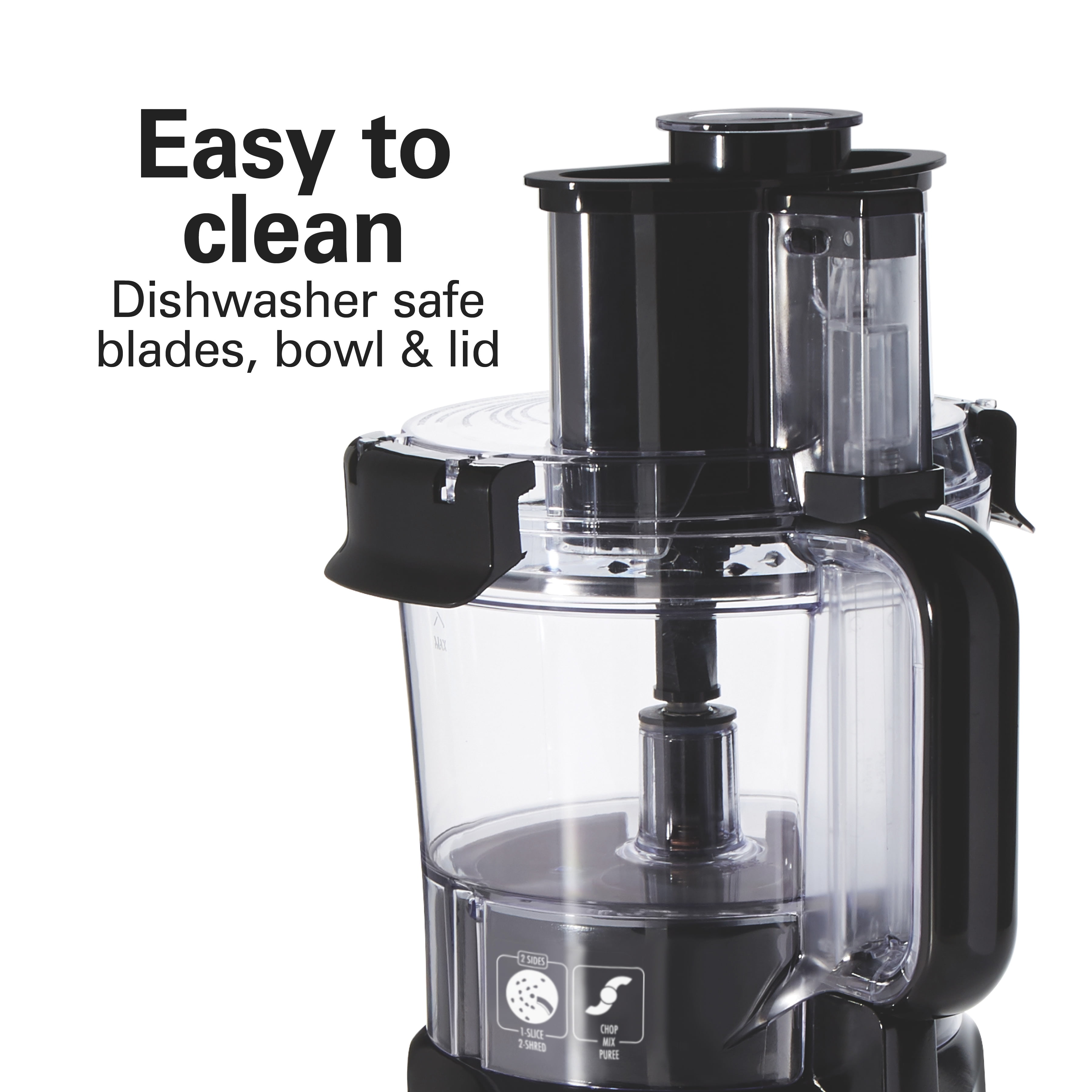 Hamilton Beach Stack & Snap 10 Cup Food Processor, Model 70723