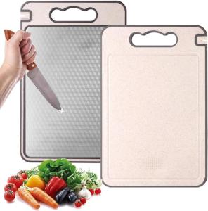 Double-Sided Titanium Cutting Board for Kitchen