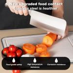 Double-Sided Titanium Cutting Board for Kitchen